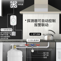 海康威视(HIKVISION)JM-HK100报警器煤气CO探测器锅炉煤炉煤烟蜂窝煤检测仪