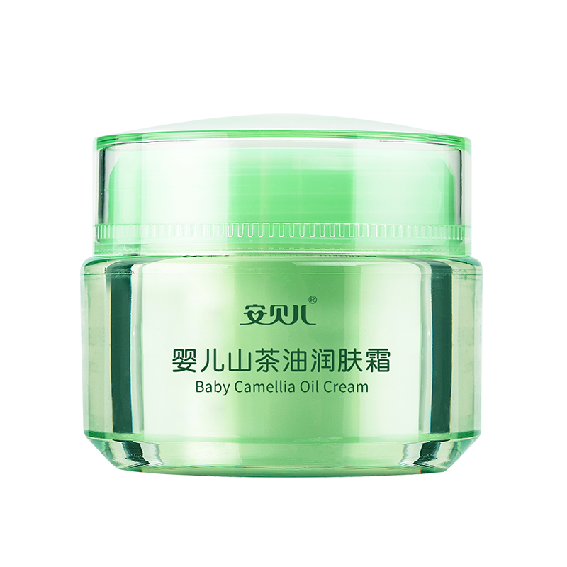安贝儿 婴儿山茶油润肤霜(50g*1瓶)高清大图