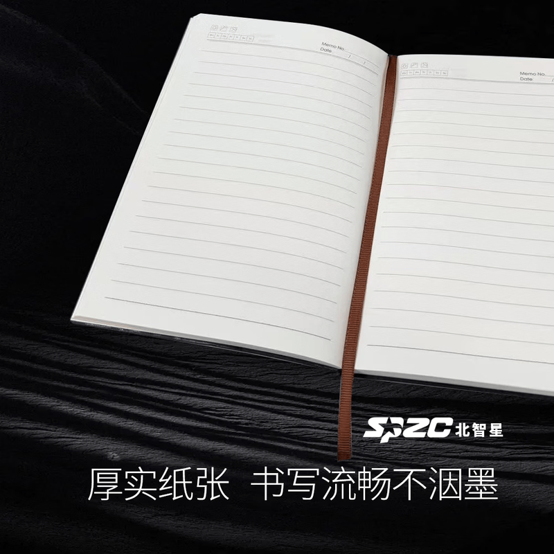 SPZC 纹裱芯无油边笔记本 S74 B5 PU64高清大图