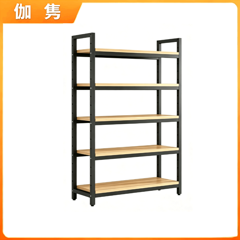伽隽 货架 置物架 五层100*30*182cm 组高清大图