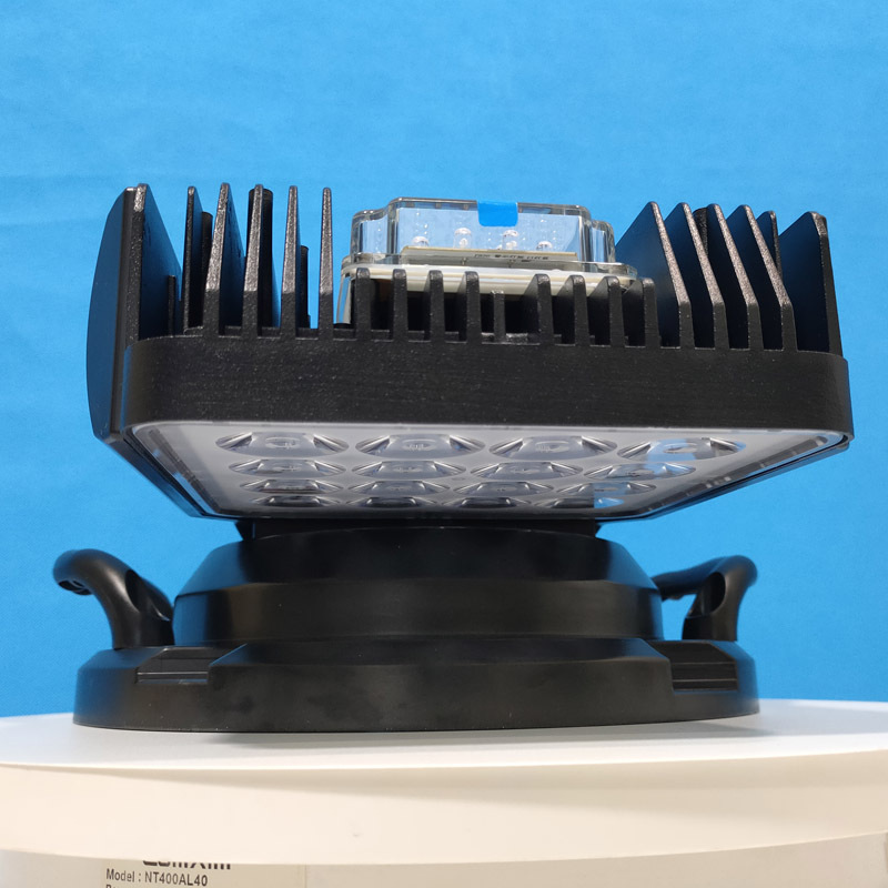 LHDQ 领航电器 LH5500 LED全方位遥控探照灯 80W DC24V 冷光 IP66 黑色