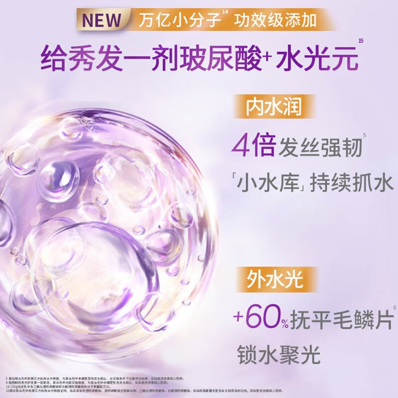 力士(LUX) 玻尿酸洗发乳 柔顺持久留香 赋活炫亮750g高清大图