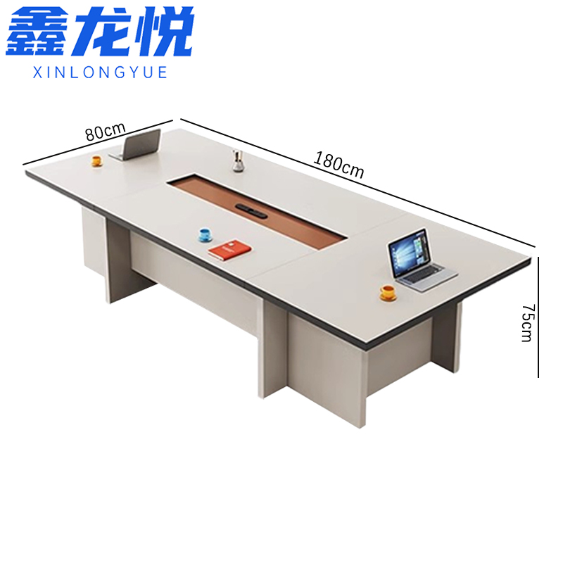 鑫龙悦会议桌1.8米张高清大图