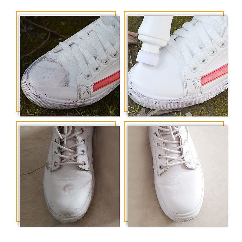 刷洗小白鞋清洗神器一擦白免洗清洁剂增白剂去黄去污擦白鞋鞋子 小白