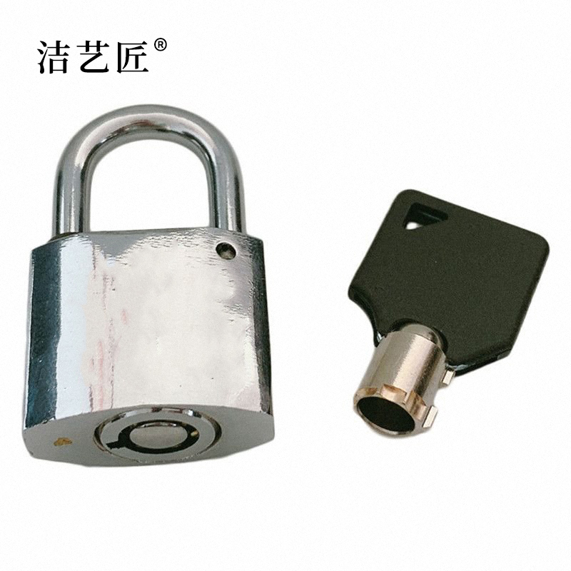 洁艺匠 G35-90 挂锁 35mm锁体90mm梁高 银色高清大图