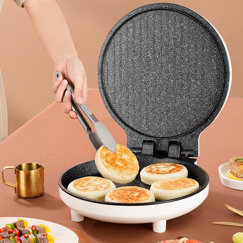 finsybo 雷吉斯电饼铛 上下盘独立开关 F-EBP01B高清大图