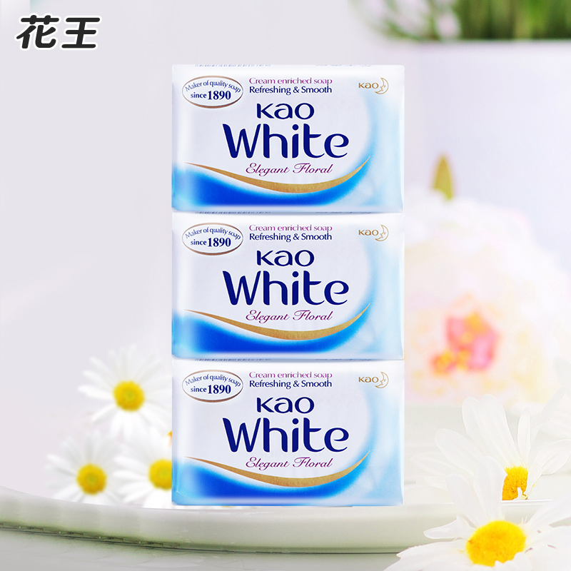 花王(MERRIES) 香皂 130g*3块高清大图