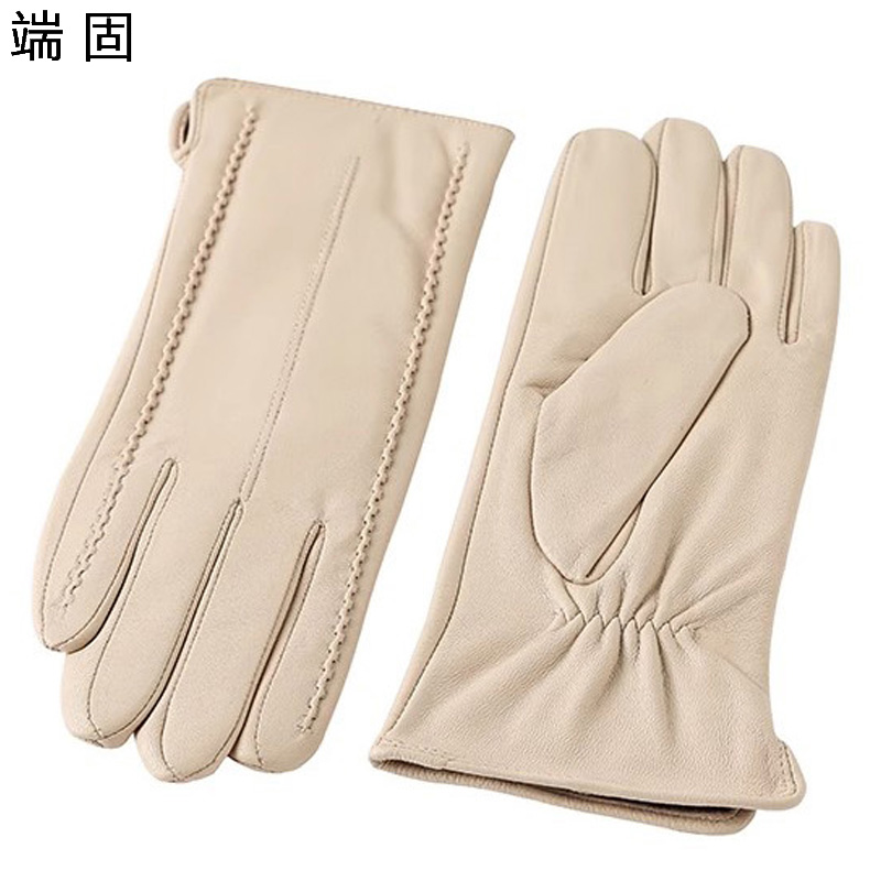 端固 彩色加绒绵羊皮手套 YH17 双高清大图