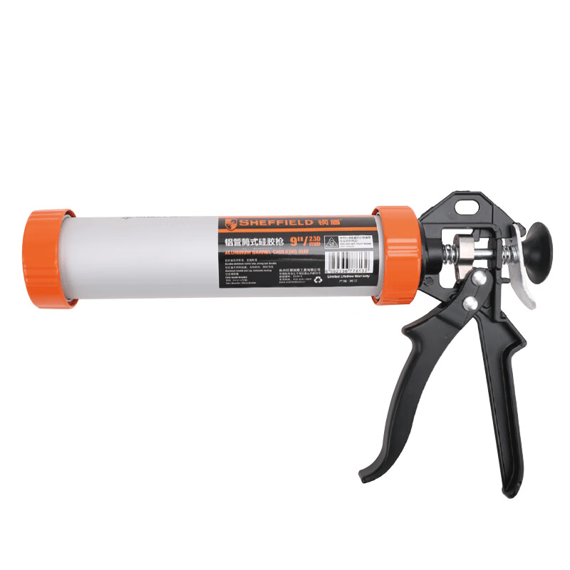 钢盾(SHEFFIELD) S052013 9铝管筒式硅胶枪[家用]高清大图