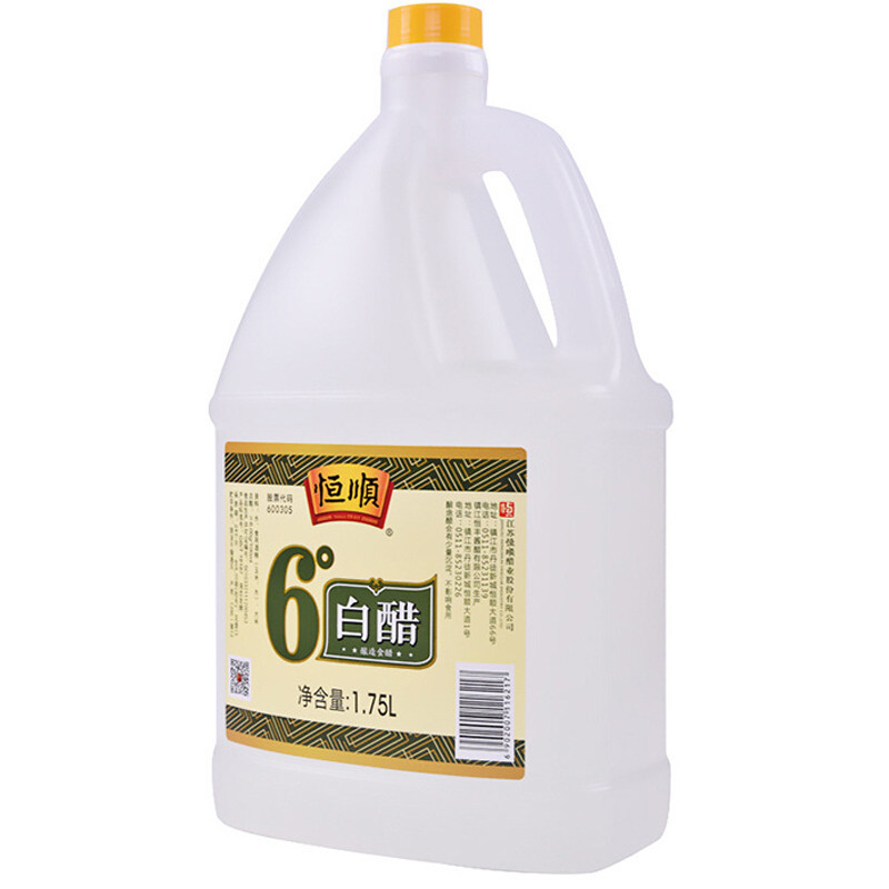 [苏宁超市]恒顺白醋1750ml 泡醋蛋 黄豆 黑豆 花生 泡脚醋 泡苹果香蕉 味正香醇