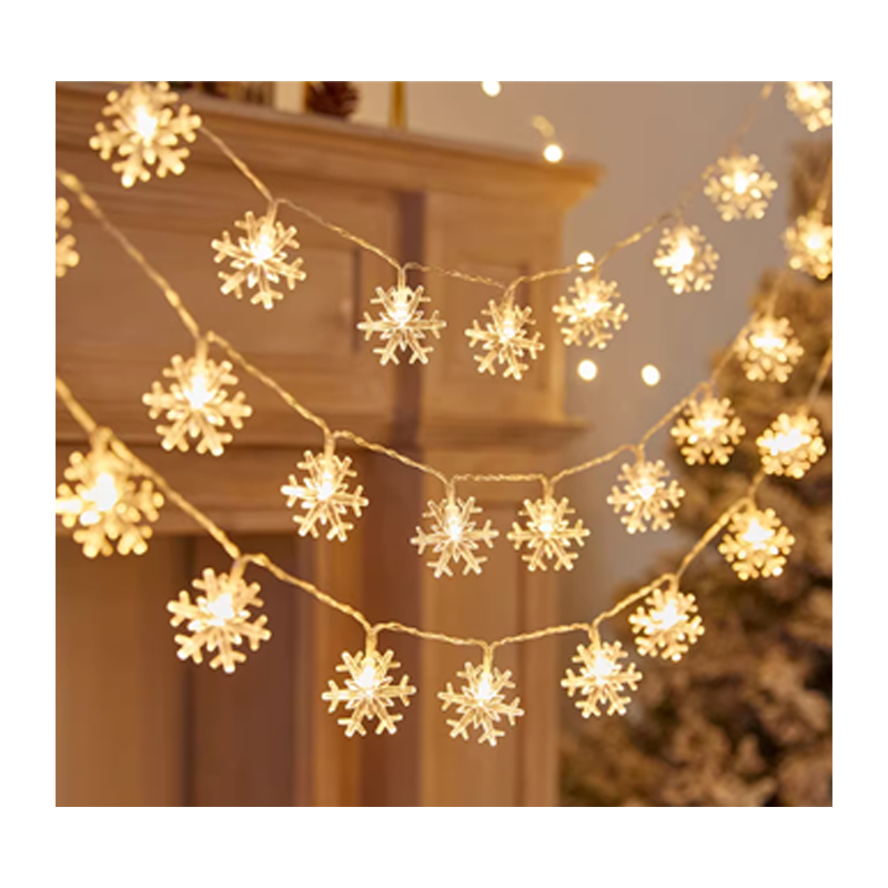 锦瑞星 新年灯饰彩灯 雪花款个高清大图