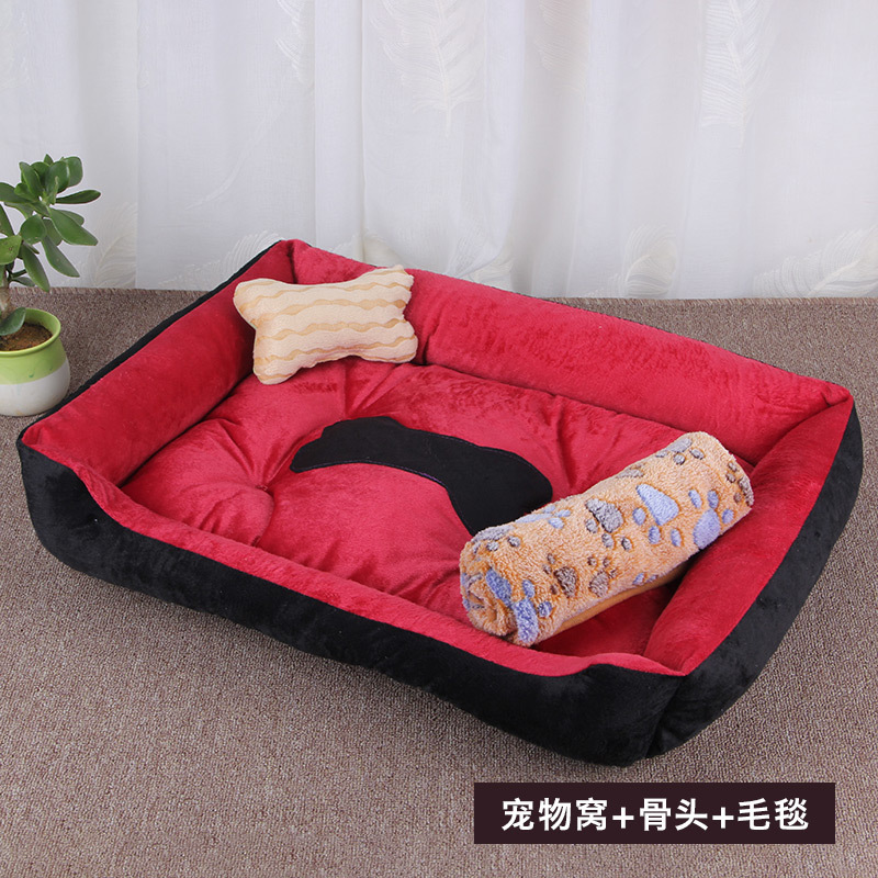 夏季狗窝四季通用猫窝宠物垫子泰迪小型大型犬冬天保暖狗狗用品床