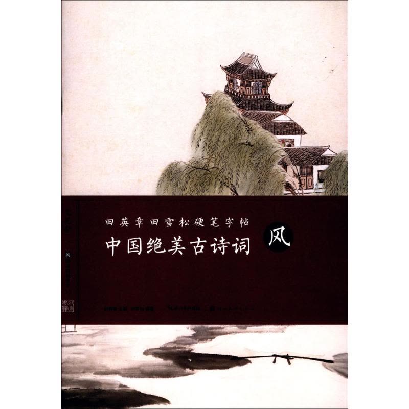 田英章田雪松硬笔字帖-中国绝美古诗词-风图片