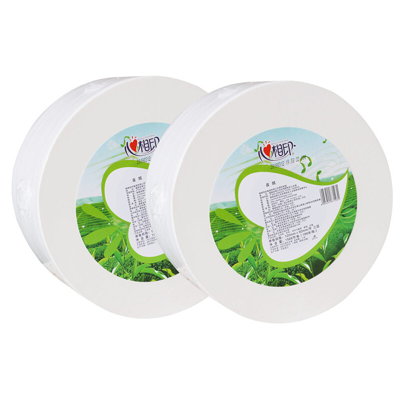 心相印 大盘纸3层*188米商用大卷12卷整箱ZB010(箱装)高清大图