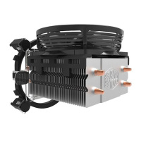 酷冷至尊(Cooler Master) T20红光版 CPU散热器(支持多平台/2热管/传Fin工艺/80mm风扇)