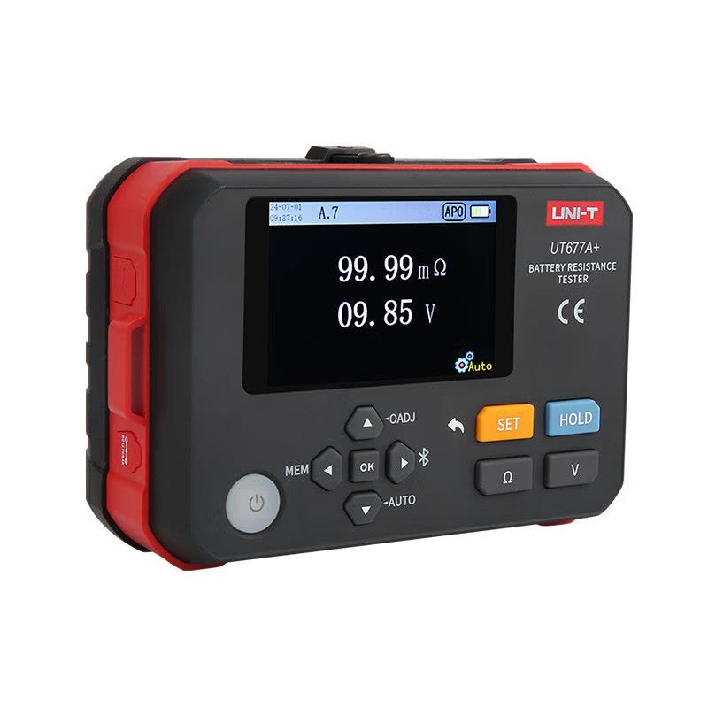 优利德(UNI-T) UT677A+电池内阻测试仪 高精度电池内阻测试仪电池健康蓄电池锂电池内阻检测仪图片