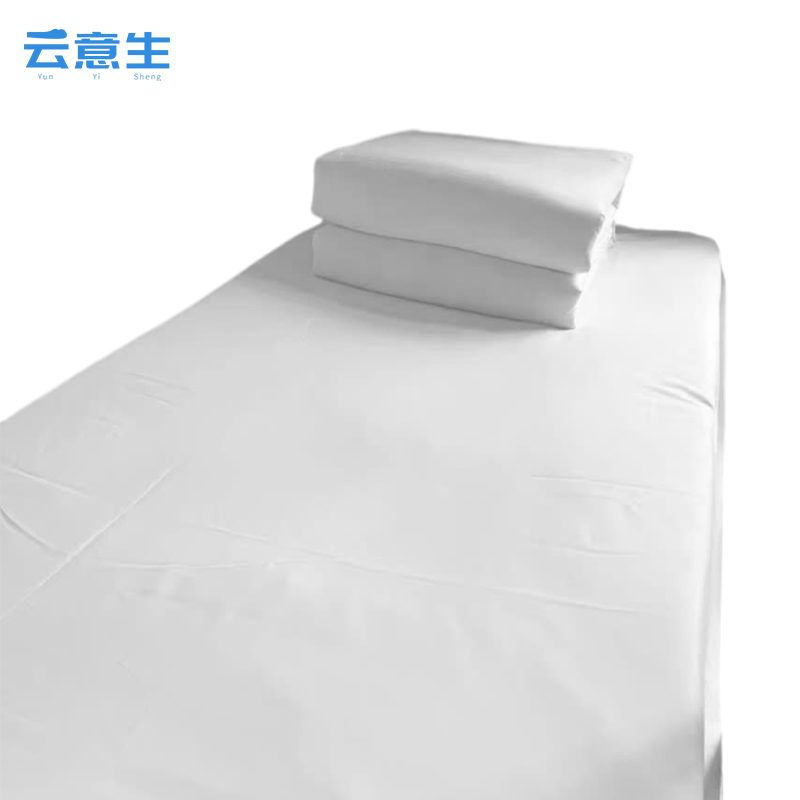 云意生 酒店布草床单 1000mm*2400mm 条高清大图
