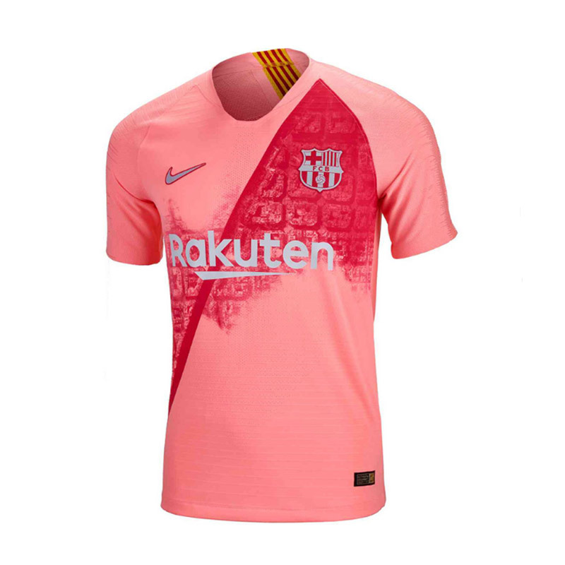 Nike耐克FCB巴塞罗那18-19赛季第二客场球衣球迷版短袖918989-694