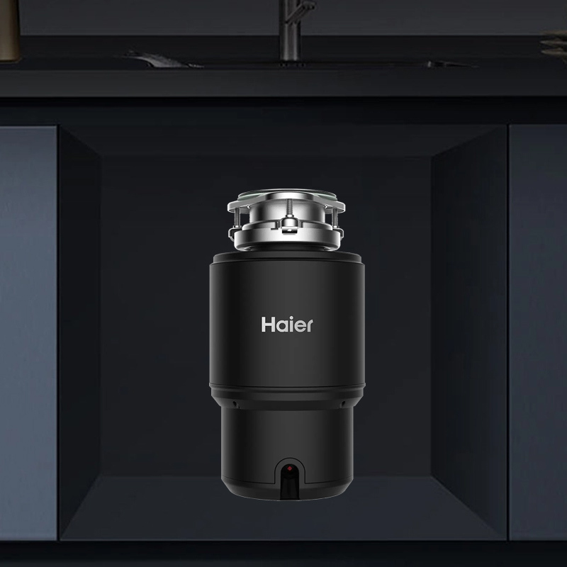 海尔(Haier) 垃圾处理器家用 厨房厨余食物湿垃圾粉碎 降噪不卡机可接洗碗机 动力升级LD750-E1