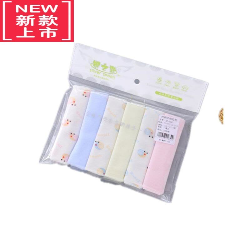 可莉允宝宝口水巾婴儿纱布毛巾超软小方巾薄新生婴儿童洗脸巾手帕图片