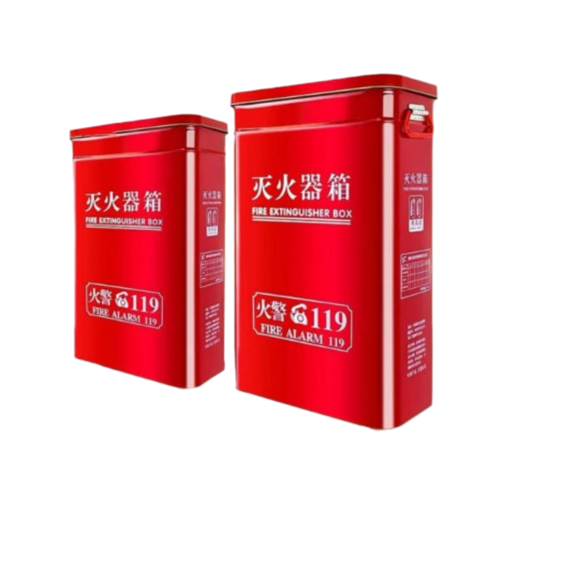 在宥 消防灭火器箱 规格:4kg*2 (单位:个)高清大图