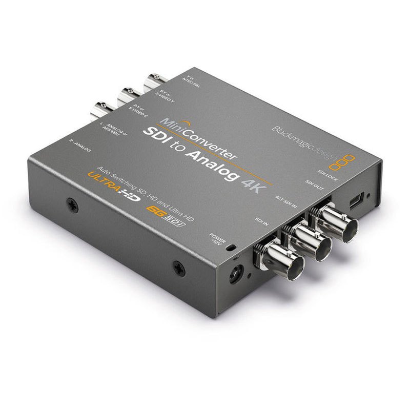 Mini Converter SDI to Analog 4K 数字高清 SDI转模拟 转换器 转换盒
