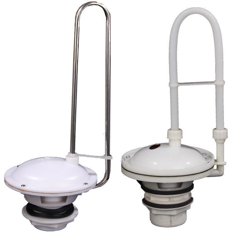 厕所自动冲水箱 配件排水阀落水胆大容量通公用塑料高水箱出水阀