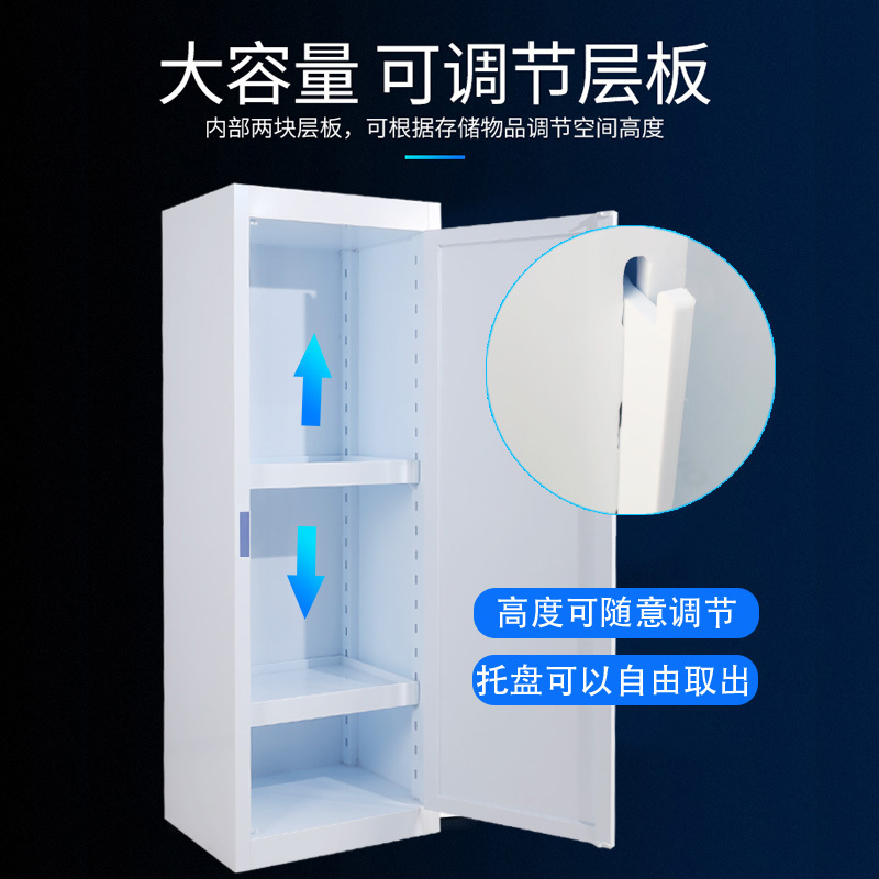 [一鹏]PP酸碱柜 60加仑实验室化学药品安全柜 耐防腐蚀强酸强碱双锁试剂储存柜