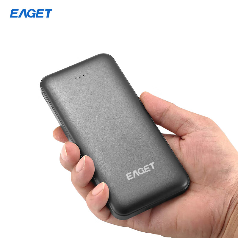 忆捷(EAGET) 快充电源锂电池 10000毫安多接口便携式EP30-黑色高清大图