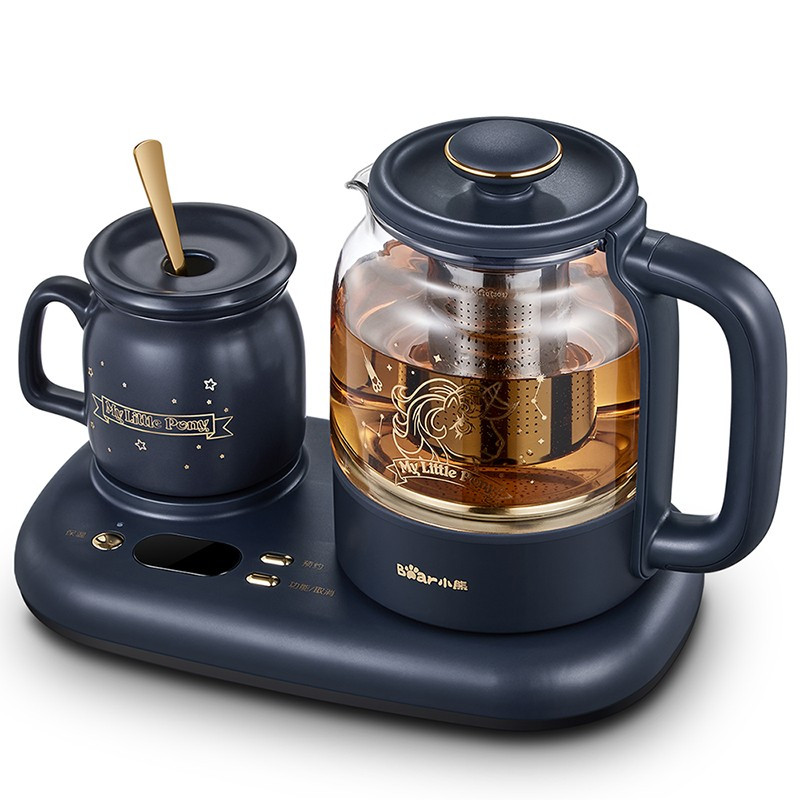 小熊(Bear)迷你养生壶养生杯mini烧水壶煮茶壶保温杯垫多功能花茶壶煮茶器电热水壶开水壶0.8升YSH-C08V1高清大图