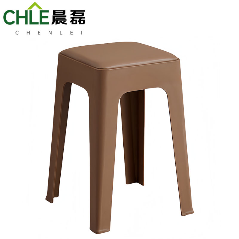 晨磊 塑料凳 47*32*28cm(棕色) 个高清大图