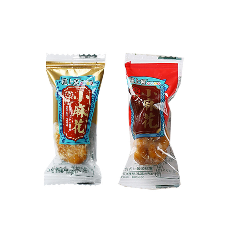 【座上客 黑糖味小麻花37袋*2】重庆特产磁器口小麻花约270g*2