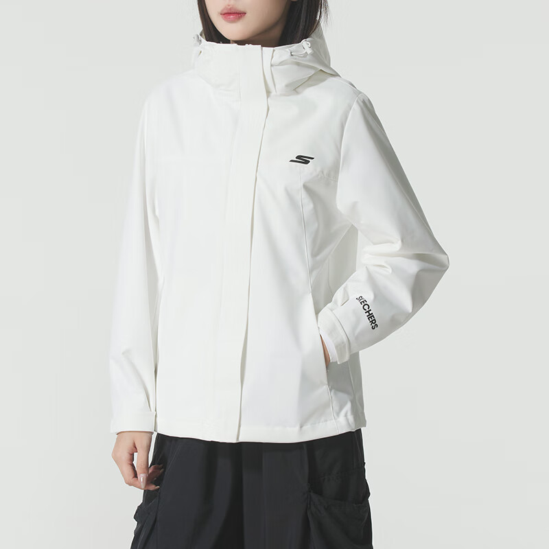 斯凯奇(Skechers)女装新款运动服健身训练潮流时尚舒适透气休闲夹克外套P425W219-0019 ZP高清大图