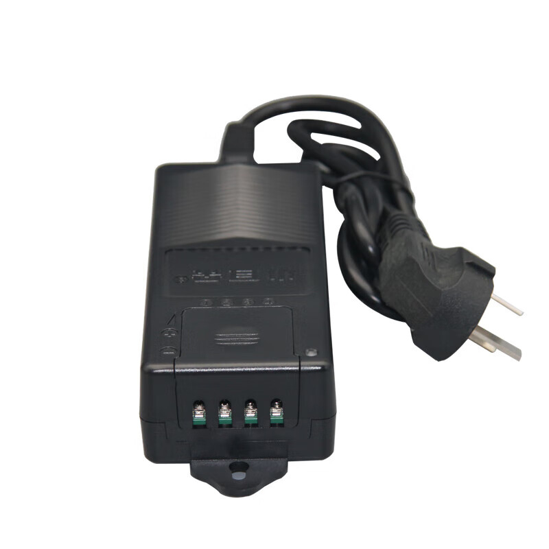 3M DC12V5A电源适配器1拖4多路输出黑色变压器直流监控STD-60-12-4CH高清大图