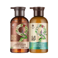 蜂花防脱洗发水九樽固发丰盈蓬松强韧防断发舒缓精华素洗发露套装洗发水358ml+护发素358ml组合