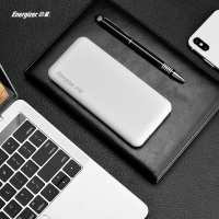 劲量/Energizer 10000毫安黑色大容量轻薄小巧便携充电宝苹果小米华为适用移动电源