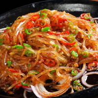 鲁珍 纯豆龙口粉丝400g 火锅花甲蒜蓉粉丝扇贝山东豌豆细粉条