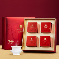 八马茶叶 金索红系列1000 武夷金骏眉红茶 礼盒装160g