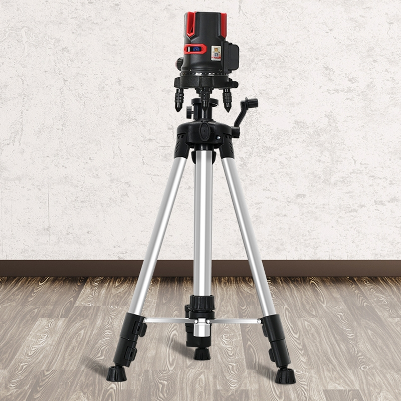阿斯卡利水平仪支架三角架红外线激光仪通用专用三脚架加厚伸缩升降