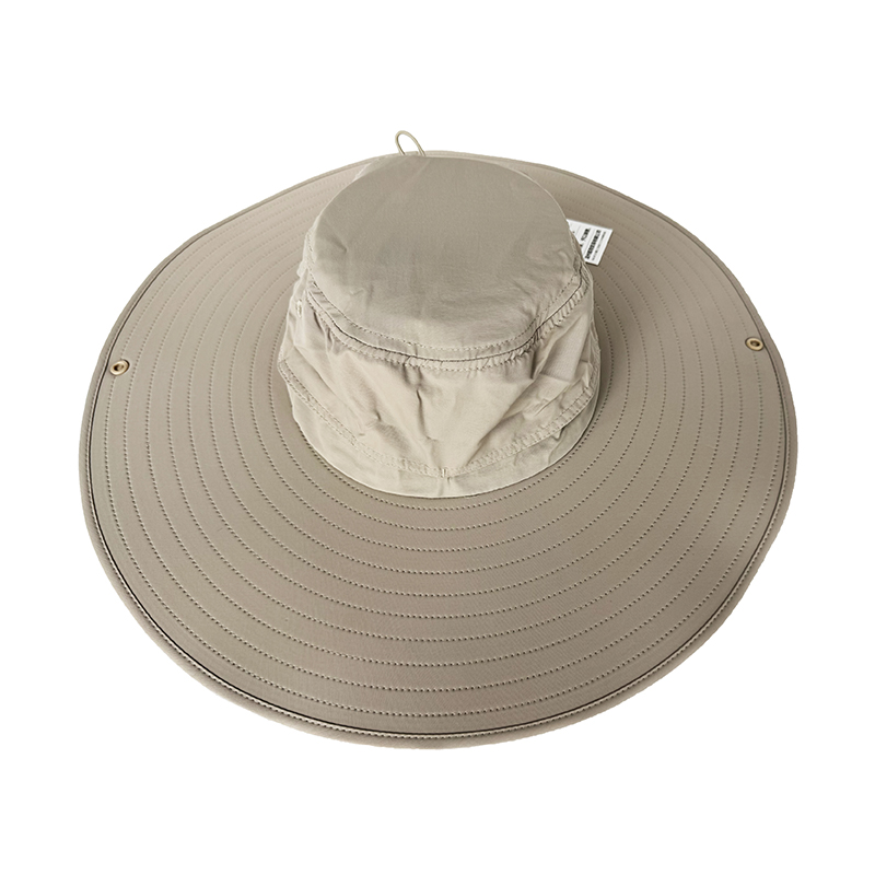 工作帽登山钓鱼防晒帽户外透气防晒帽遮阳帽子男士夏骑车渔夫帽高清大图