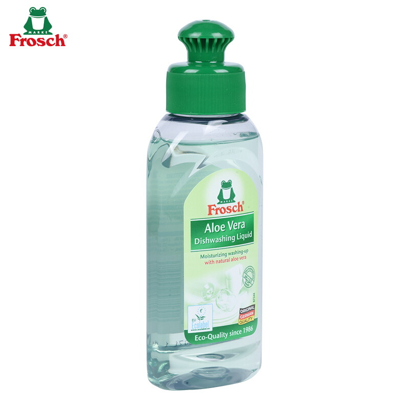 Frosch芦荟润肤浓缩型洗洁精100ml 气味天然 不伤手无残留 德国原装进口