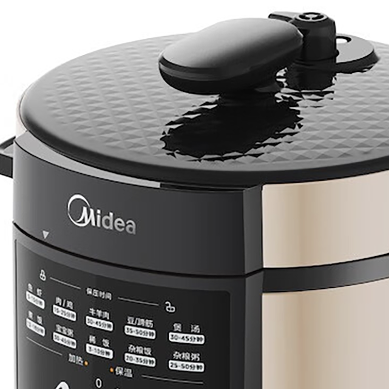 美的(Midea)电压力锅MY-E601 6L高清大图