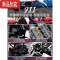 真智力保时捷911汽车模型上墙框展示男孩子成年高难度拼装积木玩具