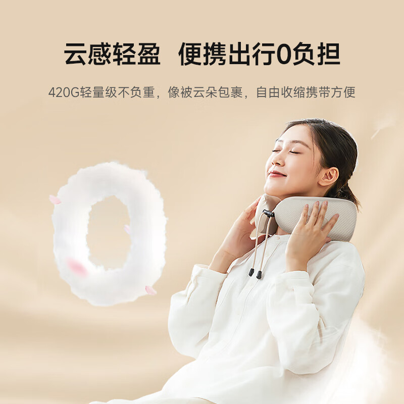 ±0 正负零 颈椎按摩器 颈部按摩仪 CIM-J020 灰色(单位:台)高清大图