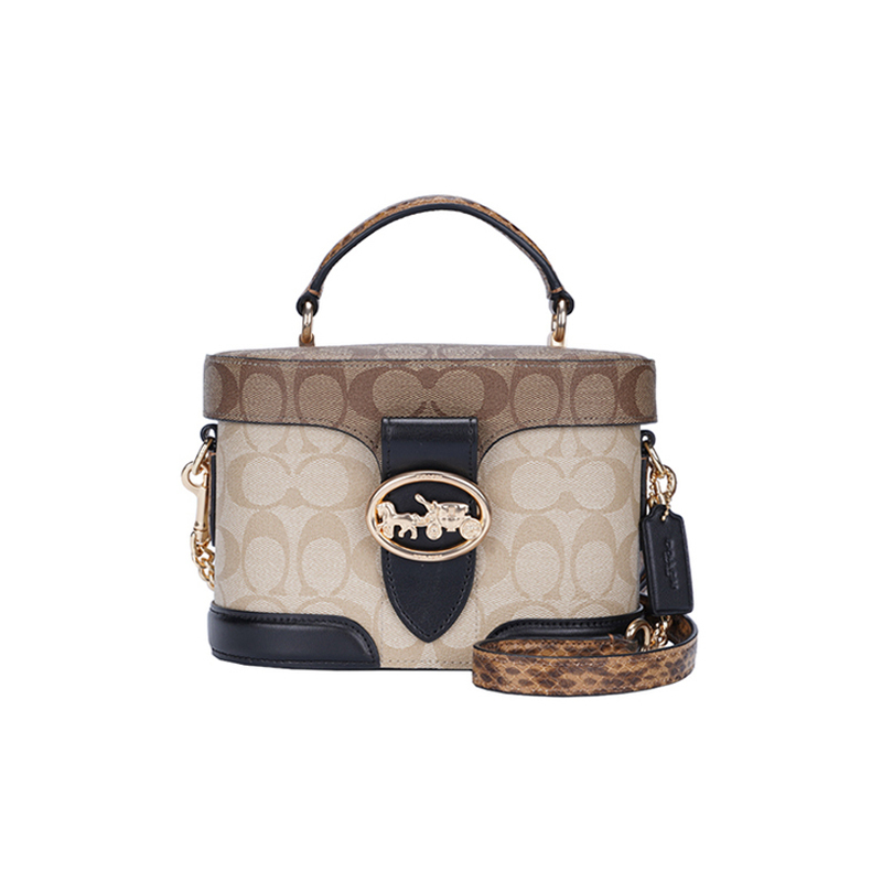 蔻驰 Coach 女士斜挎包5504 Coach 蔻驰女包女士潮流单肩包女斜挎包手提包女复古化妆包女士盒子包 5504 价格图片品牌报价 苏宁易购辛德拉海外专营店