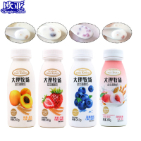 欧亚牛奶大理牧场低温果粒酸奶[燕麦黄桃6+蓝莓6]243g*12瓶