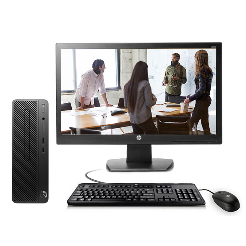 惠普(HP)280 G3 SFF商用台式电脑 21.5寸(i5-8500 4G 1T DVDRW Win10H)