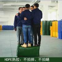 户外垃圾桶 室外环保分类塑料带盖