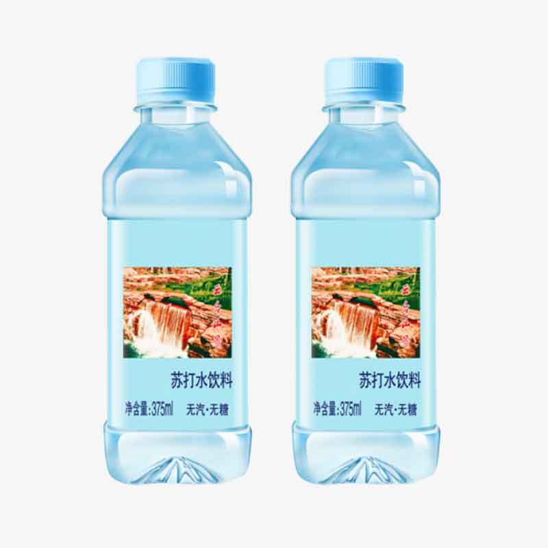 名仁苏打水（整箱装 24瓶/箱）375ml