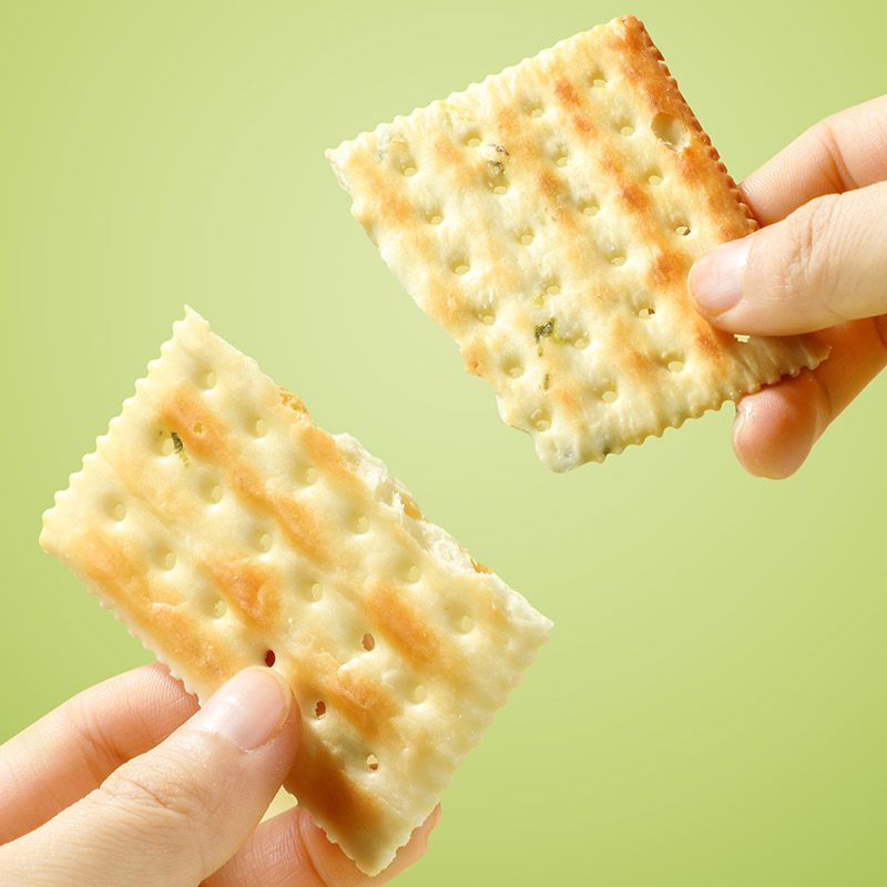 味滋源香葱苏打饼干400g整盒装休闲时光饼干零食早餐代餐高清大图